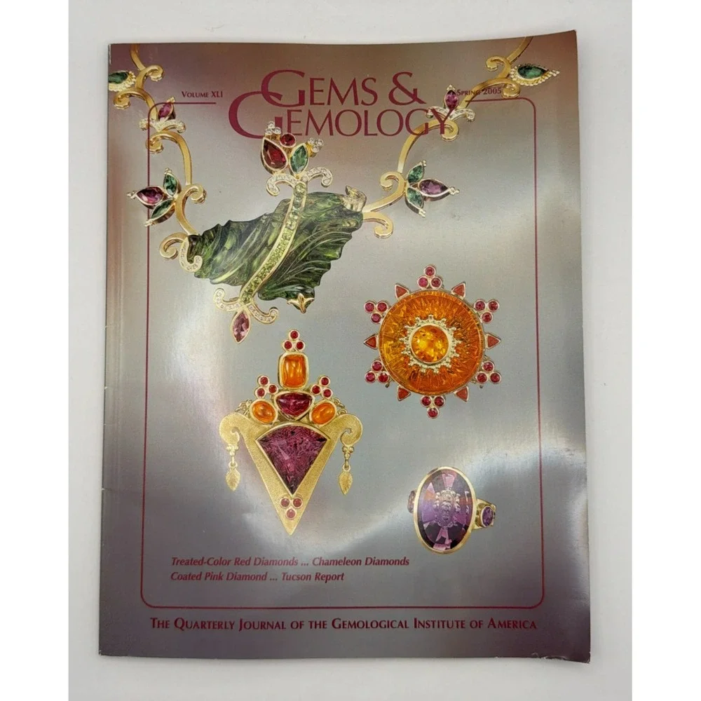 GIA Gems & Gemology Magazine Lot 11 Issues 2003-2008 Diamonds Pearls Jewelry